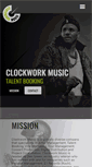 Mobile Screenshot of clockworkmusic.com